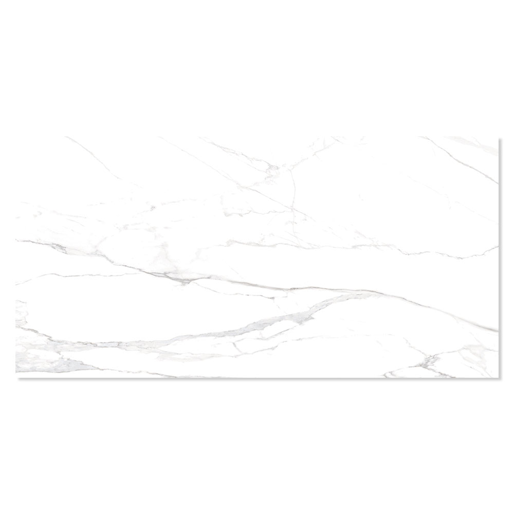 Marmor Gulvflis Escalona Hvit Polert 30x60 cm